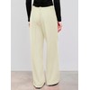 CIDER High Waist Pleated Wide Leg Pants A-Beige