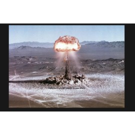 First Nuclear Bomb Test From a Jet PHOTO Atomic Weapon Buster Jangle Easy 1951