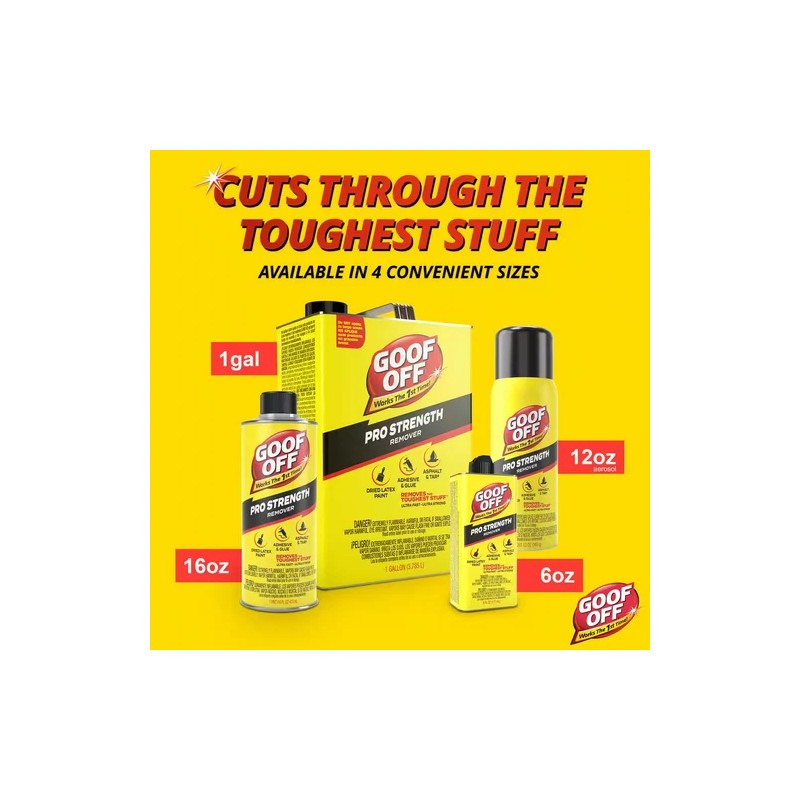 Goof Off 6 fl. oz. Professional Strength Remover for Paint
