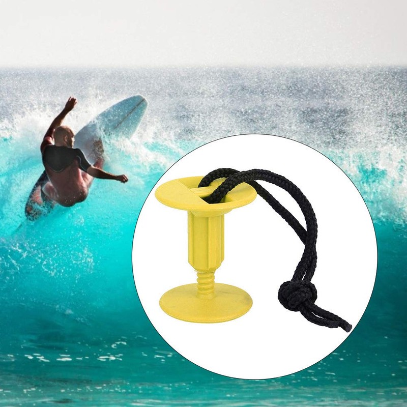 BORDSTRACT6Pcs Surfboard Rope Plug, Plastic Surfing Traction Hand Rope, Replacement