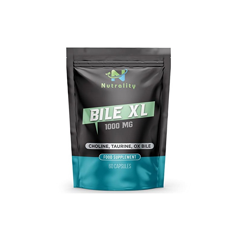 Nutrality Bile XL - 60 Capsules - Bile Supplement for