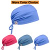 JONATHAN UNIFORM Unisex Scrub Surgical Cap with Cotton Sweatband, Tie