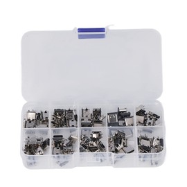 Pissente USB C Female 100pcs Solder Repair Micro USB Replacement