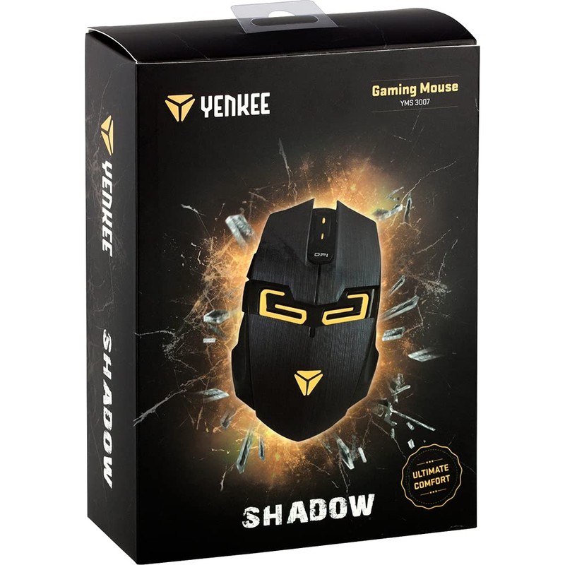 Yenkee YMS 3007 Shadow Gaming Mouse USB 2000dpi - Surface