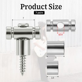 6 PCS Guitar String Tree, Guitar Roller String Retainers, Metal String Trees for Electric Guitar, Roller String Trees for Guitar, Guitar String Retainers, Roller String Guide Replacement