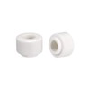 sourcing map 10pcs Ceramic Insulator Bead 6mm X 14mm Round