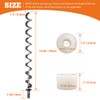 17 Inches Direct Igniter Auger Shaft Screw Push Rod/Shaft and