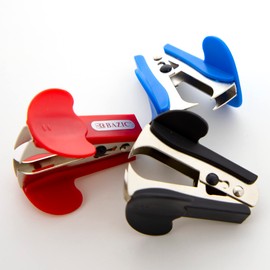 BAZIC Staples Remover & Safety Lock Pinch Jaw Claw Style, Lightweight Staple Puller, Portable Small Size, for School Office Home, Total 48 Count