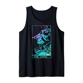 The Fool Tarot Card Rider Waite Witchy Tank Top