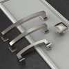 Amerdeco 10 Pack Brushed Satin Nickel 3 Inch(76mm) Hole Centers