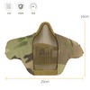 OneTigris Mesh Face Guard Half Mask Anti Fog Airsoft Game