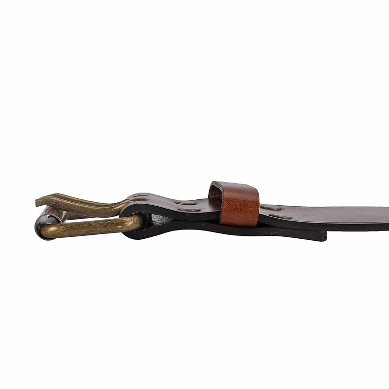 TOURBON Deluxe Cowhide Leather Belt for DIY Workshop Tool Pouch