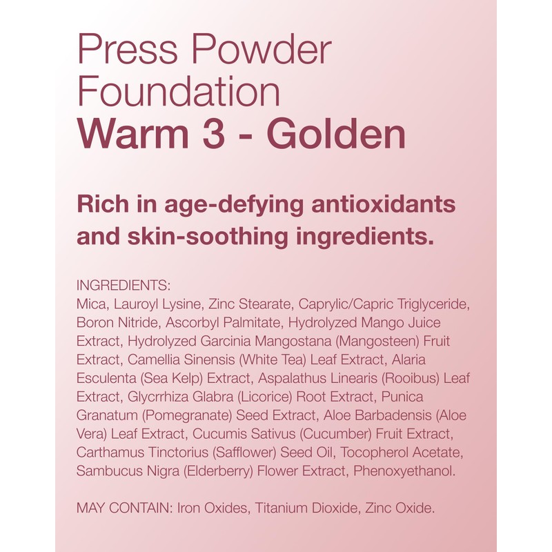 Mineral Fusion Pressed Powder Foundation - Matte Finish Face Powder