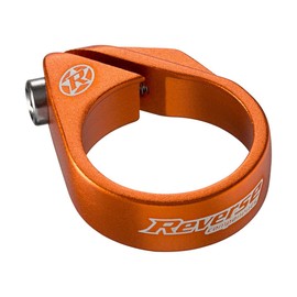 Reverse Bolt Clamp Seat Clamp 34.9 mm Orange