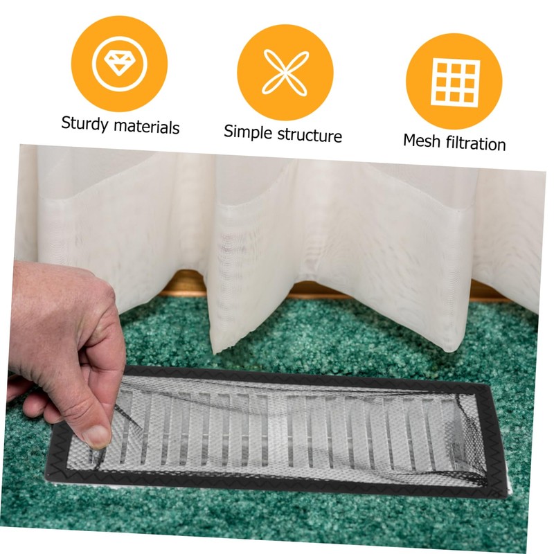 jojofuny Vent Net Floor Vent Cover for Home Heating Cooling