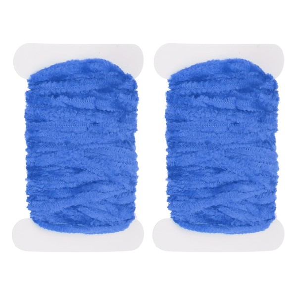 PATIKIL Chenille Fly Tying Total 10 M, 2 Pack Rayon