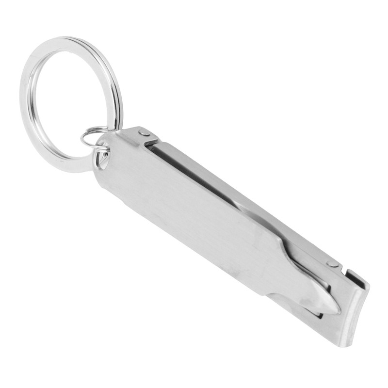 Portable Stainless Steel Nail Clipper Foldable Nail Cutter Trimmer File