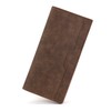AfitLulu Men's Long Wallet Ultra Thin Wallet Men's Stylish Wallet