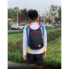 Lightweight Foldable Waterproof Backpack For Men Women Outdoor Sports Travel Leisure Bag Hiking Small Daypack 20L (Blue)