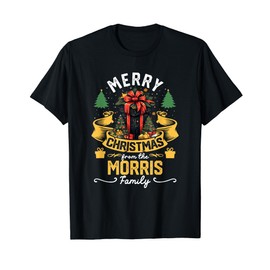 Morris Family Christmas Costume Group Matching Xmas Party T-Shirt