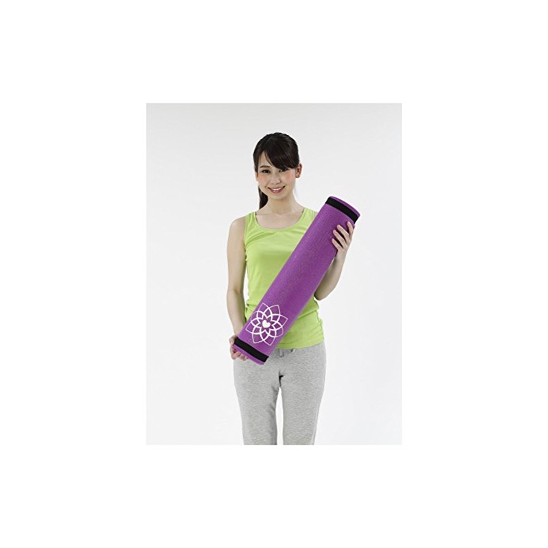 Alinco FYG606 - Alfombrilla de yoga, grosor de 0,2 pulgadas