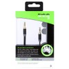 Gecko 1m Flat 3.5mm Male to M AUX Cable Gold