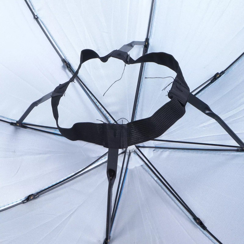 Generic Sombrero Paraguas Adulto Impermeable Plegable Púrpura