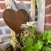Deko Kind - Rusty Heart - 13 x 13 cm