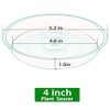 Bleuhome 6 Pack Plant Saucer 4 5 inch (4 inch