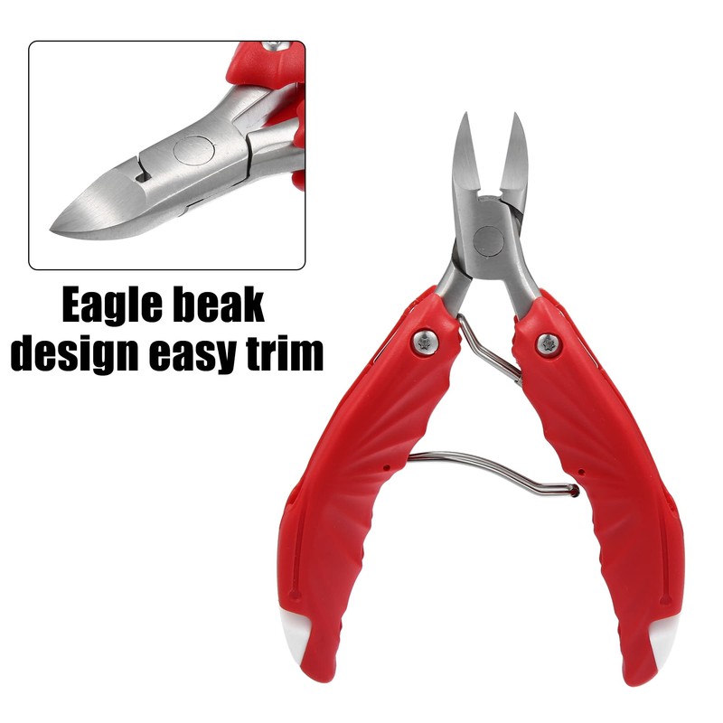 VOCOSTE Foot Clippers Thick Nail Clippers Kit Stainless Steel Sharp