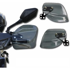 OBEST Universal Motorcycle Scooter TYPE2 Smoke Visor Hand Guard Handle Cover Windshield Rain Guard Cold Protection
