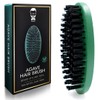 Anti-Static Beard Straightener, Vegan Agave Bristles, Compact Design