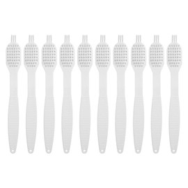 Garneck 10 Stück Nylon Reinigungsbürsten für Sojamilchmaschinen und Kaffeemühlen Vielseitige Tiefenreinigungsbürsten für Haushalt und Küche Weiß