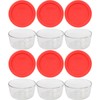 Pyrex 1-cup Storage Containers (Pack of 6) - Total 12-Piece