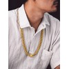 Bandmax Thick Cuban Link Chain Necklace for Men 12mm Wide