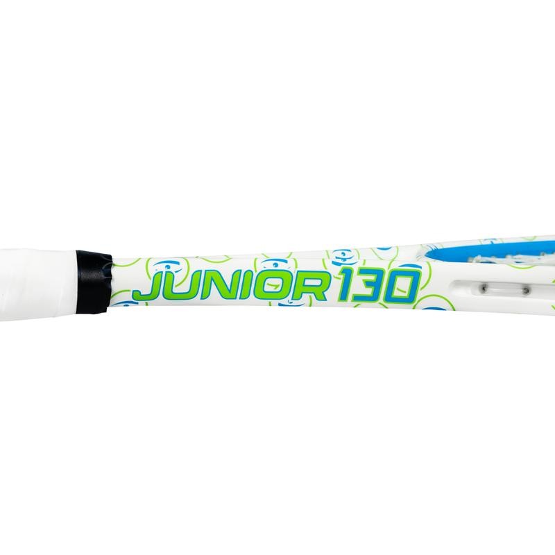 Harrow Junior 130 Squash Racquet - Color: White/Green/Blue