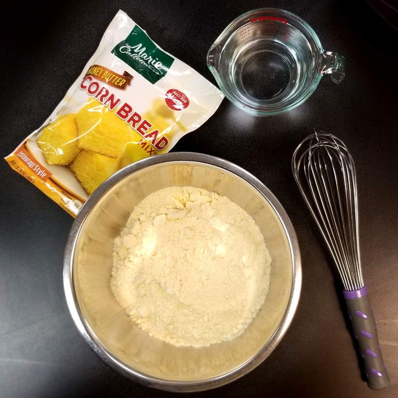 Marie Callender’s CornBread Mix, Honey Butter, Just Add Water, Mix,
