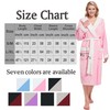 Inner Wish Women Hooded Plush Robe, Fleece Cozy Warm Bathrobe,LT.PINK+WHITE,2XL/3XL