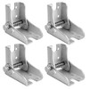 4 x folding support frame, foldable hinges, steel foldable hinges,