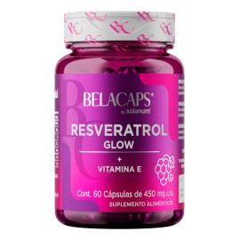 Belacaps Resveratrol Vitamina E 60 Cpsulas Para Mujer Sin Sabor - de, y,