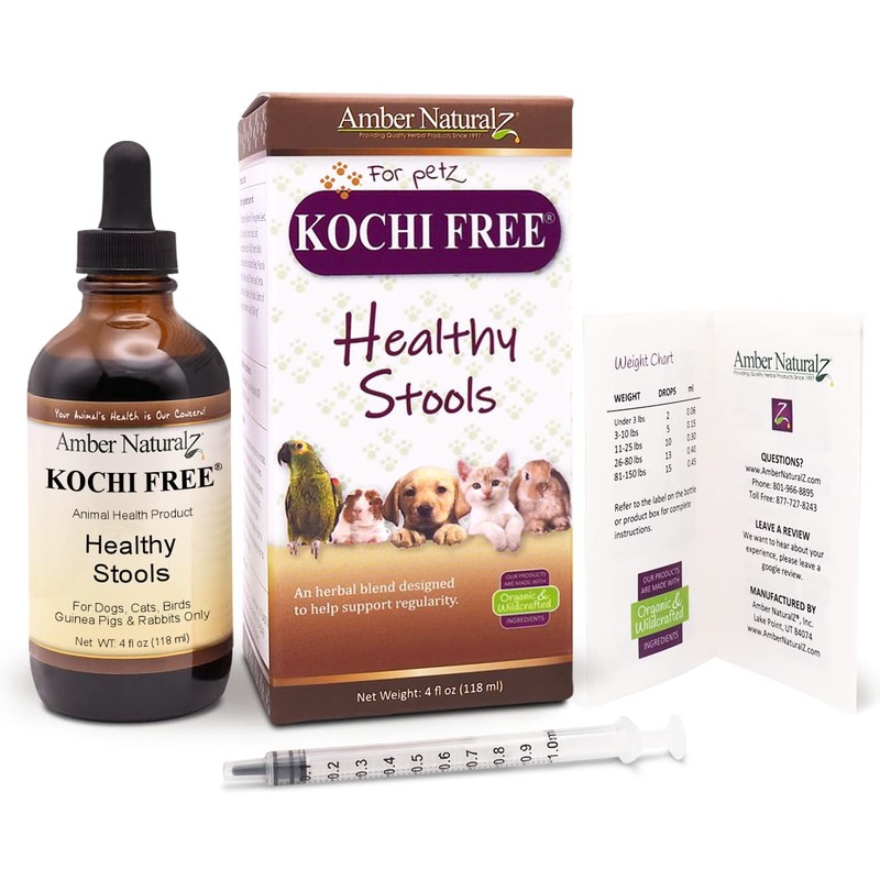 Amber NaturalZ Kochi Free Herbal Supplement for Dogs, Cats, Birds,