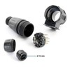 Wiltec Trailer Plug 13-Pin 12 V Nylon Adaptor for Car