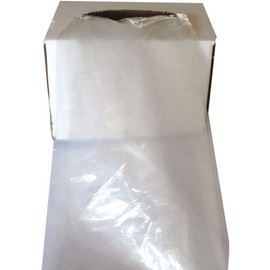 PlasticMill Plastic Tablecloth: Clear, 1.5 Mil, 62X1500, 1 Tablecover Per Roll.