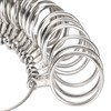 Jewelry Sizers Stainless Iron Ring Size 0-13 Finger Ring Sizing
