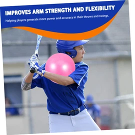 Sosoport 4pcs Connection Ball for Baseball Training Ball Arm Strength Enhancement