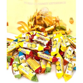 Arcor Premium Hard Candy | Vienna Assorted Fruits Filled Candies | 3 Pounds