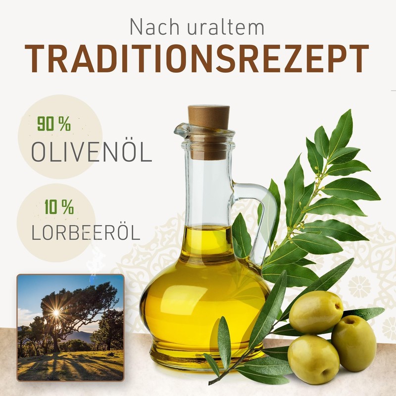 Olive Oil Soap with 10% Laurel Oil