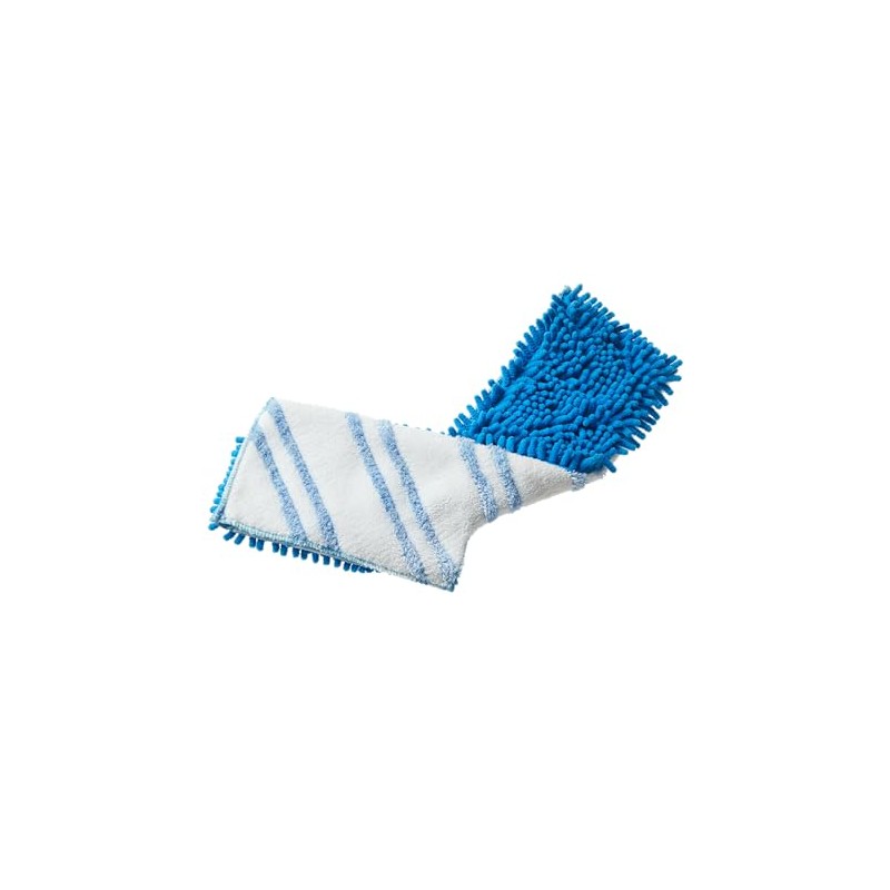 Clorox Dual Action Dust Floor Mop Microfiber Refill Head, Machine-Washable,