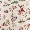 C&F Home Sprig Birds Holiday Christmas Cardinal Chickadee Holly Full/Queen