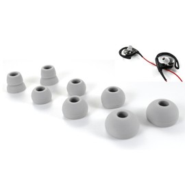 Replacement Eartips Earbuds Eargels Earpads for Powerbeats 2 Wireless Beats by dr dre (Dark Gray)